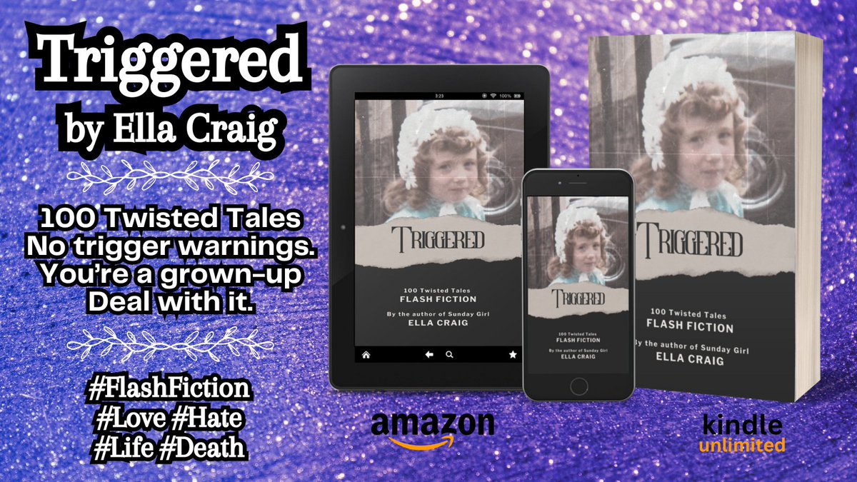 𝐓𝐫𝐢𝐠𝐠𝐞𝐫𝐞𝐝 𝐛𝐲 𝐄𝐥𝐥𝐚 𝐂𝐫𝐚𝐢𝐠 A flotilla of flash fiction to float your boat. Read it and weep. Buy your copy from #Amazon or read for free with #KindleUnlimited! #IARTG #MustRead #FlashFiction #BookBoost #BooksWorthReading #ReadingCommunity