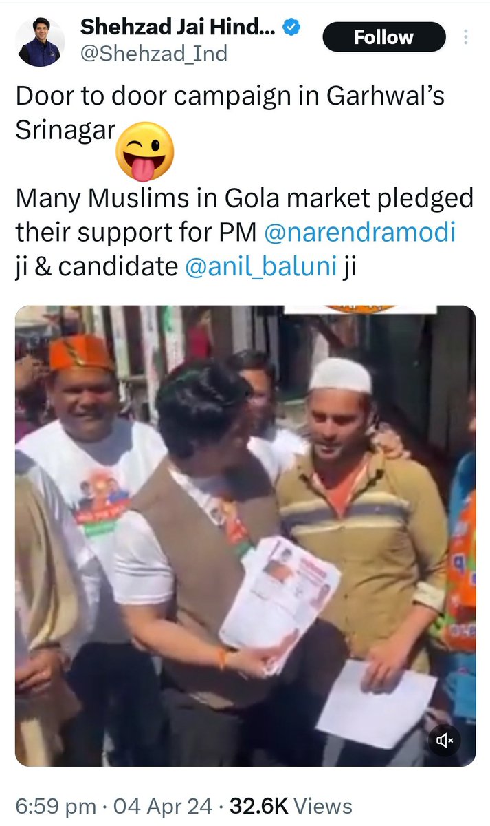 girish_joshig's tweet photo. अबकी बार, 
#Devbhoomi में @anil_baluni का #Raibar.... 
टोपीबाज़ों के सहारे हिंदू हृदय सम्राट का प्रचार!
#Garhwal #LokSabhaElections2024 https://t.co/n7F0VsVBBq