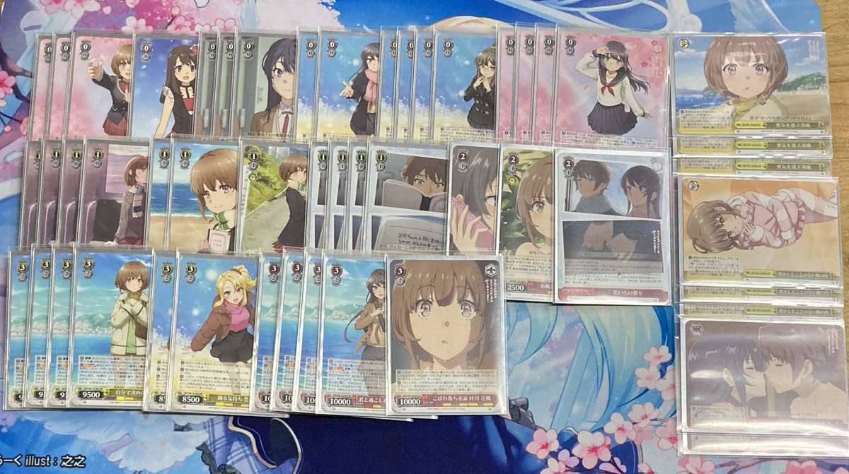 早い者勝ち‼️ 青ブタ　デッキ 早い者勝ち‼️ 青ブタ デッキ ゼロから始める思い出青ブタ｜クロワ