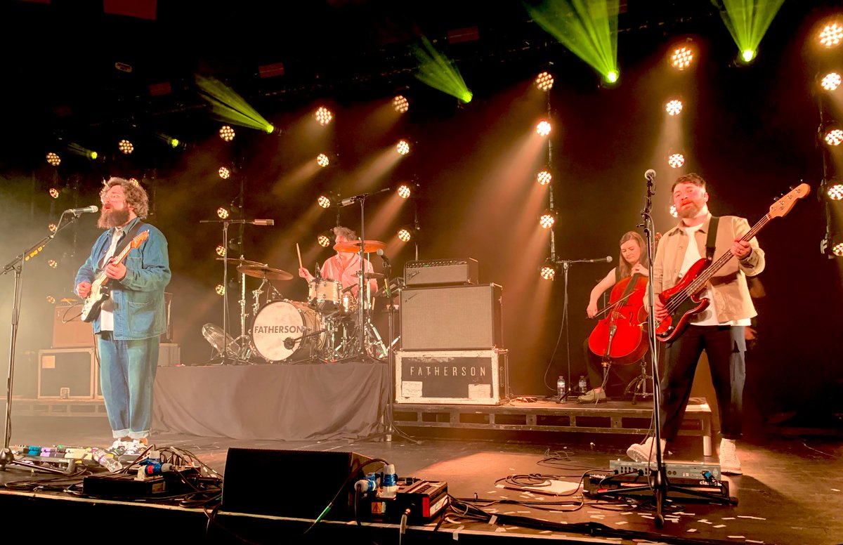 Great night seeing @fathersonband playing their debut album I Am An Island in full to mark its 10th anniversary, at @TheBarrowlands in Glasgow last night 🎶