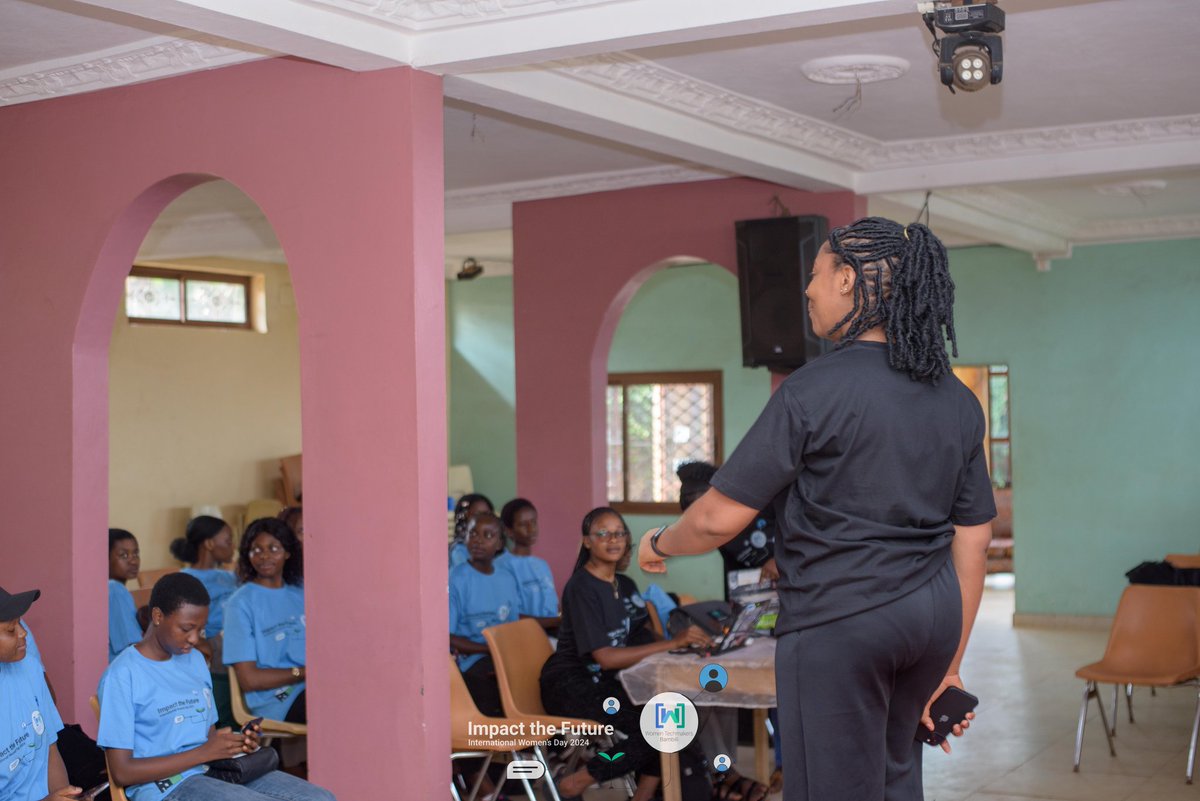 Our first speaker: @Smboyi1 

She delivered a compelling keynote presentation on 'Breaking Barriers: Empowering Women in the Tech Industry,' inspiring us to chart new paths and lead the way as visionary women in technology.🥳❤️

#WTMBambiliIWD2024
#WTMBambili
#Impactthefuture