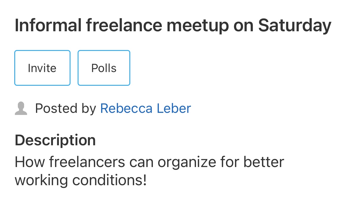 Freelancers at #sej2024! Join @AlleenBrown and I for a meetup! Will also learn about getting involved in organizing for better rates -- find where to meet on the Whova app under the Networking Lunch section