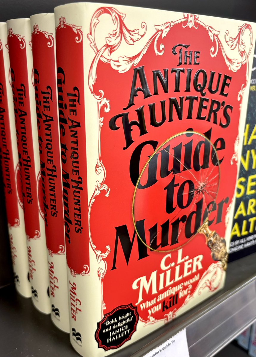 If you’re an antique hunter and need a guide to murder then @CLMillerAuthor and @sainsburys could be the combo you’re looking for #booklover #bookblogger #BookBoost #BookTwitter #booktwt #booktok #booksworthreading #bookstagram