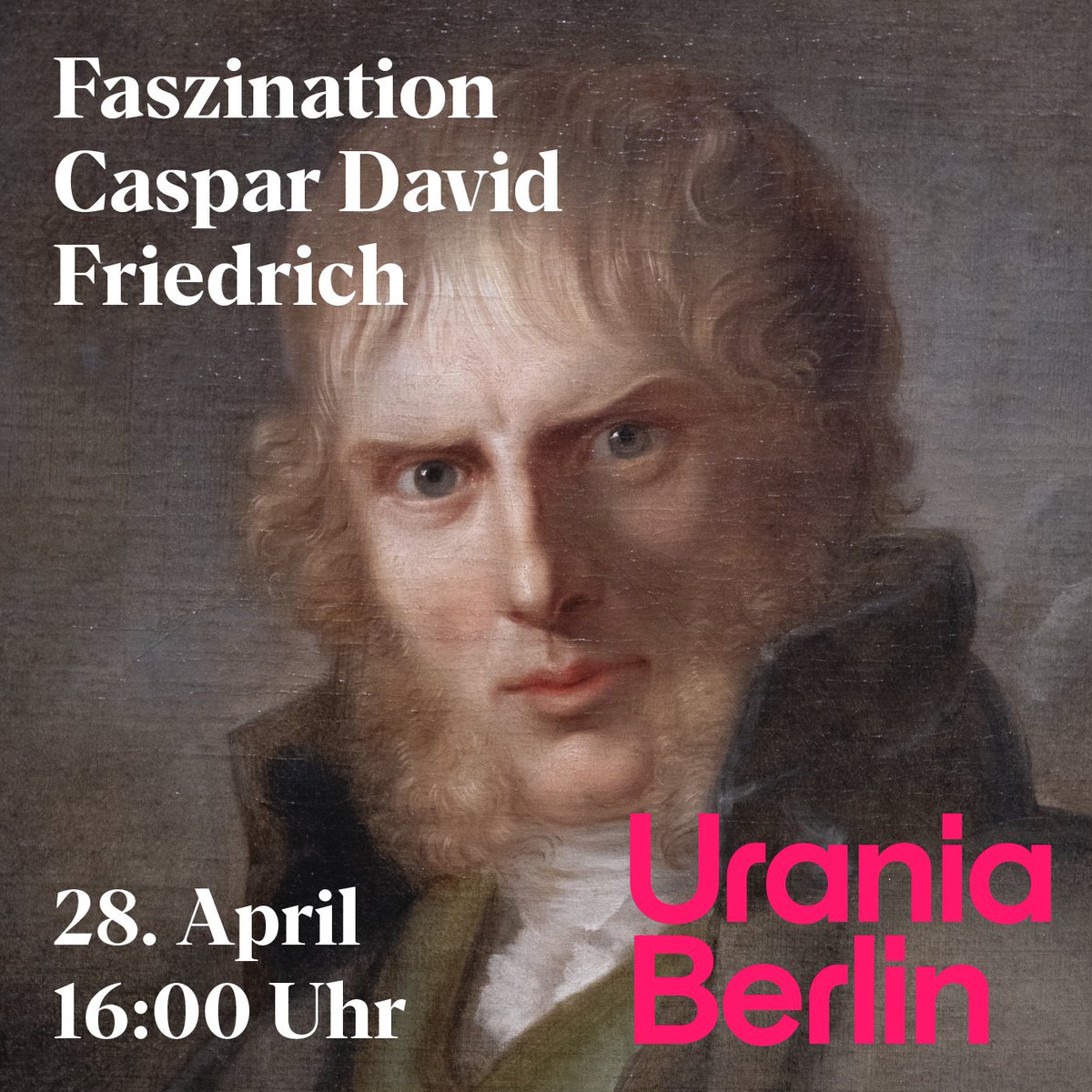 Caspar David Friedrich gilt als der bedeutendste deutsche Romantiker. Das zeigen auch die Besucherrekorde, die seine Bilder jüngst in der Hamburger Kunsthalle erzielten. Ein Vortrag des Kunsthistorikers Thomas R. Hoffmann. Tickets uraniaberlin.reservix.de/p/reservix/eve…