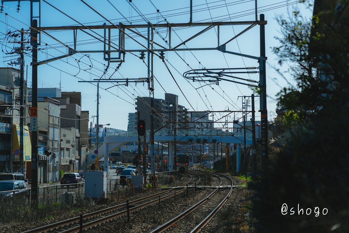 上下線合わせて 1時間に数本の電車を待って・・・ #これソニーで撮りました #尾道