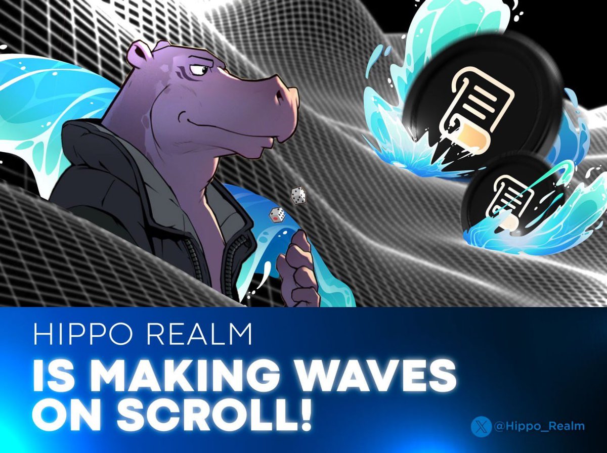 📈 The market is improving, and excitement is brewing! 🌊

Hippo Realm is gearing up to make a big wave on Scroll. Stay tuned for updates! 🚀
 #HippoRealm #Scroll $HIPPO #Hippo #mainnet