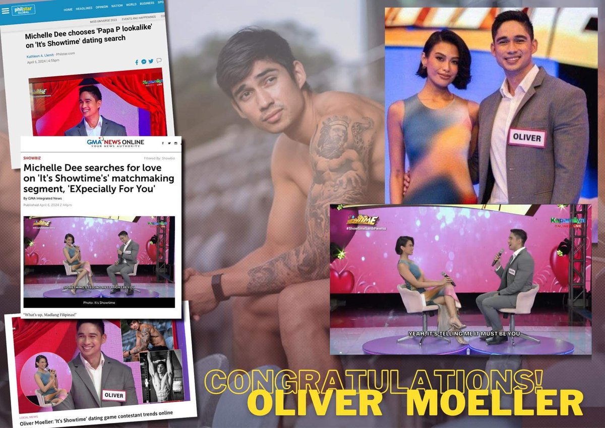 Today, our very own Atty. Oliver Moeller not only stole the heart of Miss Universe Philippines 2023 Michelle Dee but the hearts of many Filipinas all over the country (and all over the world).