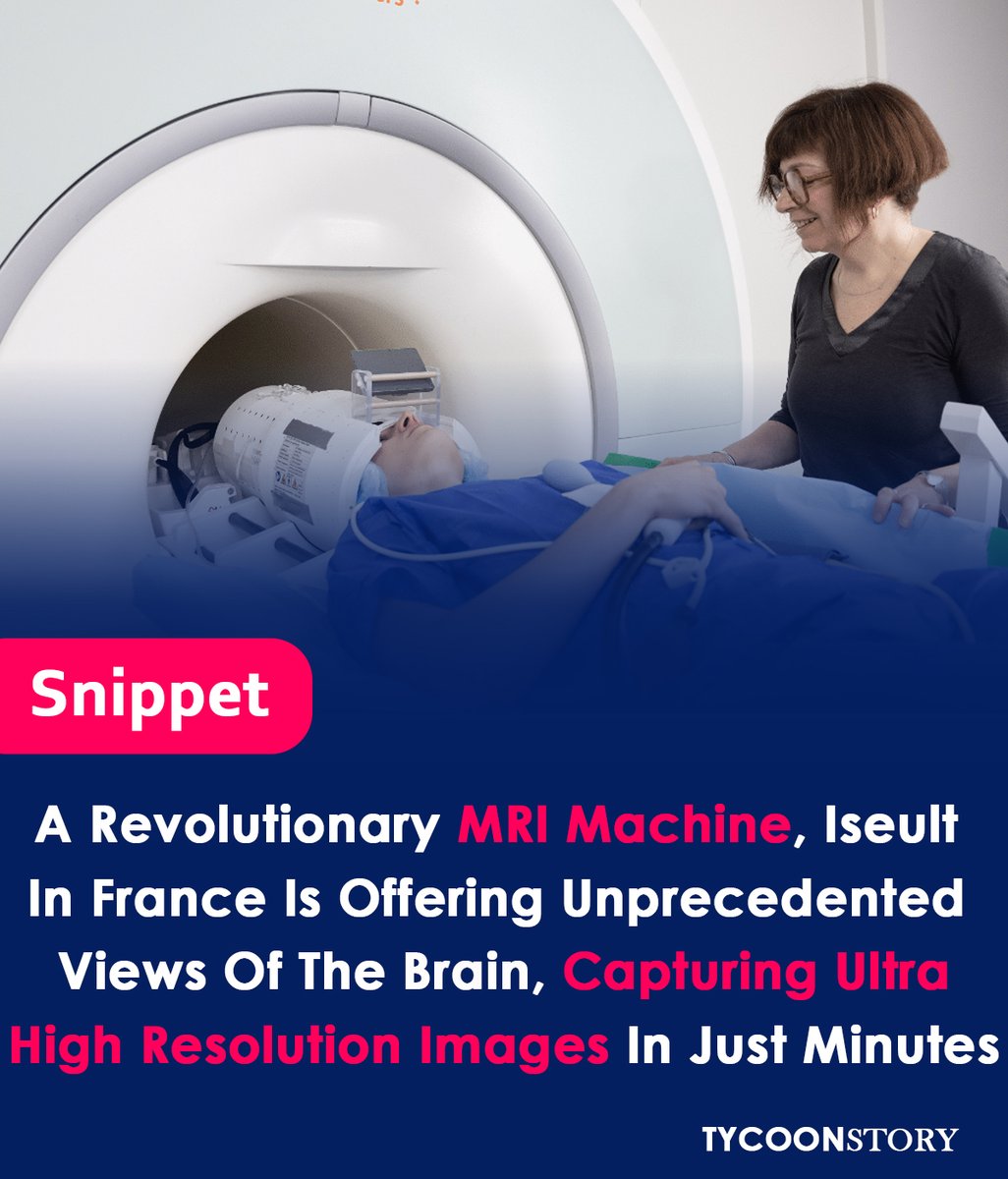 New MRI machine captures brain in minutes, offering a revolutionary view.
#BrainScan #MedicalTech #MRI #Neuroscience #Alzheimers #ParkinsonsDisease #Breakthrough #Consciousness #SuperMRI #FutureofMedicine @CEA_Leti