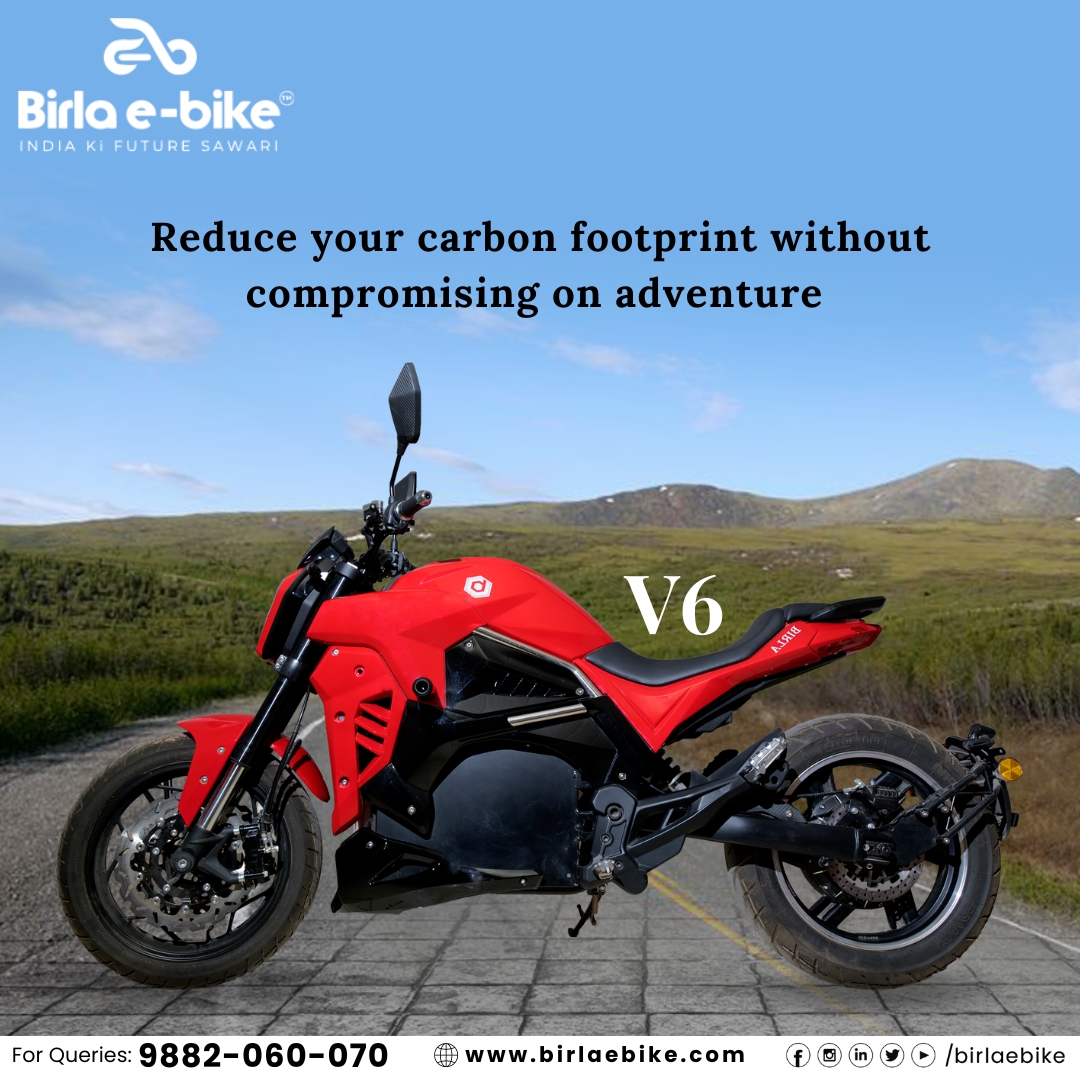Take the eco-friendly route and reduce your carbon footprint with our electric bikes 🌿 Let's go green together!

#birlaebike #IndiaKiFutureSawari #ElectricBikes #EcoFriendlyCommute #GreenTransport #SustainableLiving #ReduceCarbonFootprint #ElectricMobility
