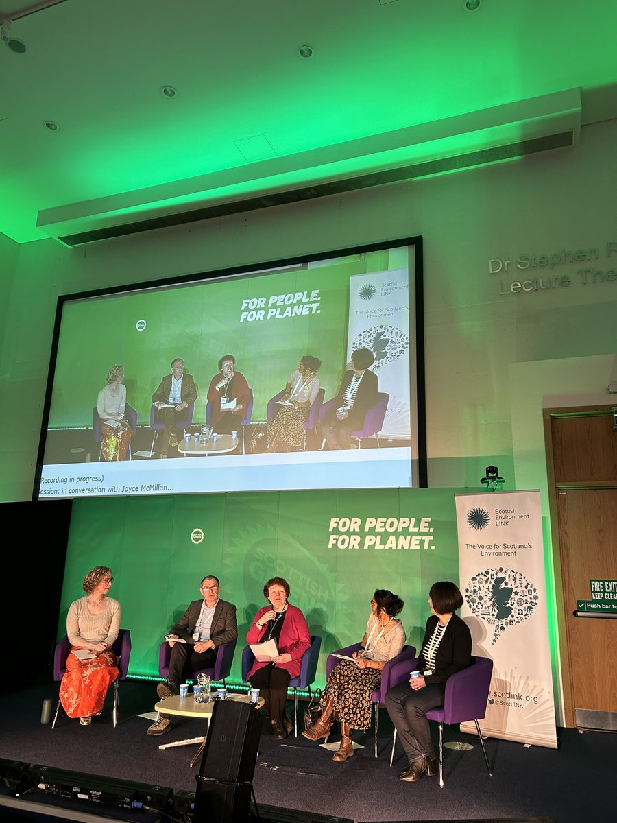 LINK is delighted to host the first Fringe Session of the @scottishgreens #SGPConf chaired by @joycemcm. Panellists will discuss ‘How do we deliver on our environmental ambitions?’ 🌱🌊