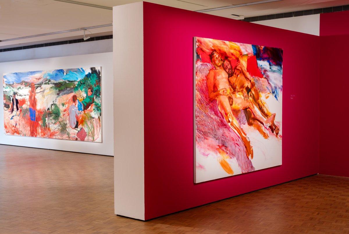 Doron Langberg: Part of Your World, now on view at <a href="/kunsthal/">Kunsthal Rotterdam</a> Rotterdam, is the artist's first solo institutional exhibition in Europe. Featuring 16 new and recent paintings, from intimate portraits to monumental sweeping landscapes. Continues until 26 May: kunsthal.nl/en/plan-your-v…