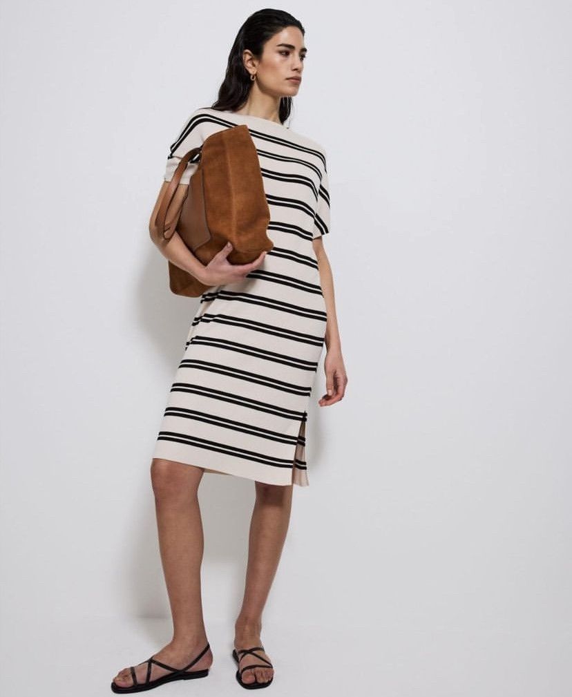 WythenshaweTC's tweet image. George at ASDA's Studio Edit collection has landed in stores now 🤍✨ Prices from £25.

Studio Edit Cream Knitted Striped Midi Dress 🔎: GEM1105309

#GeorgeAtAsda #StudioEdit