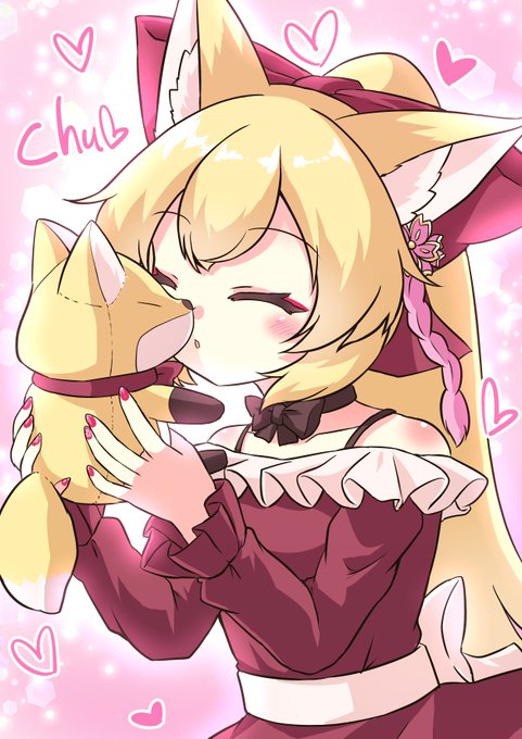 鼻キスは挨拶🦊 