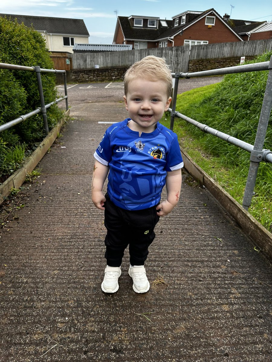 Ollie is ready!!

@ExeterChiefs #bringtheblue #jointhejourney