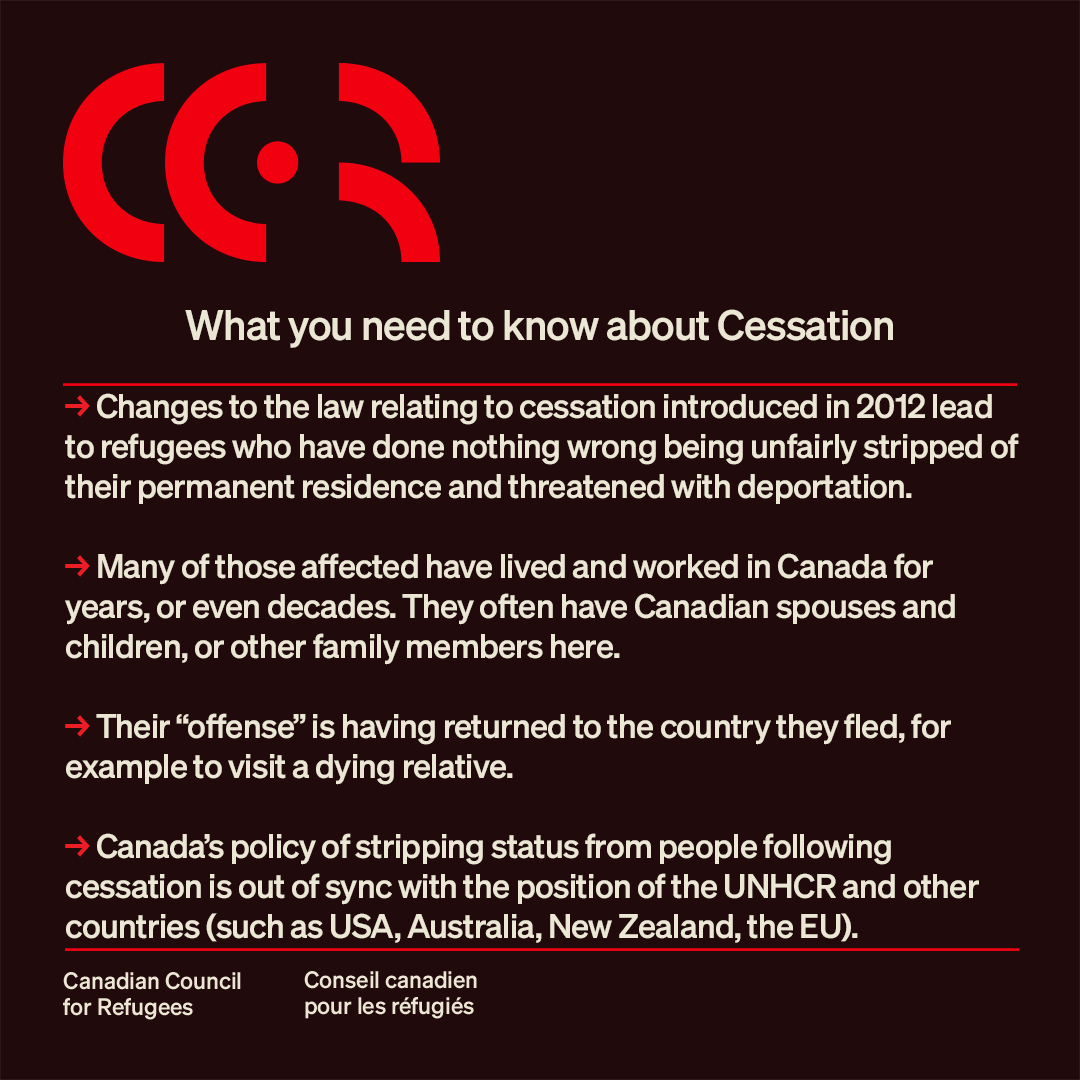 ccrweb's tweet photo. Busy week ahead - CCR is challenging cessation in the courts ⚖️! 
The proceedings before the court are open to the public, so if you're in Toronto on Monday, come and hear the arguments to show your support - more info ⤵️ https://t.co/UeDDYK3fay