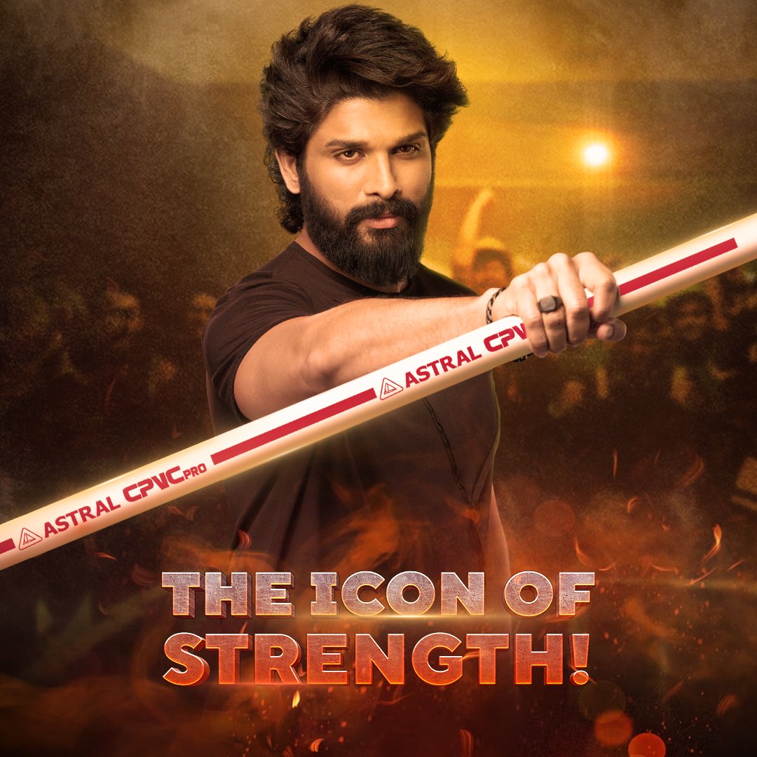 When it comes to super strong performances, all we can think of is the Icon Star Allu Arjun and our Astral star CPVC PRO! 🤩 #Astral #AstralPipes #AlwaysAstral #AstralStrong #AlluArjun #IconStar #BharosemandPipe