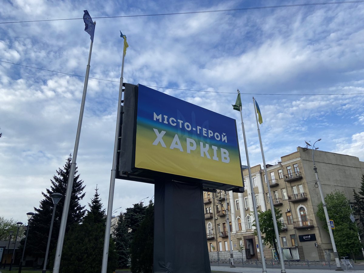 No matter that Russian missiles and drones attack overnight and bring misery and pain - in the morning Kyiv, Lviv or Kharkiv welcome their proud citizens to a new surreal day in blue and yellow.