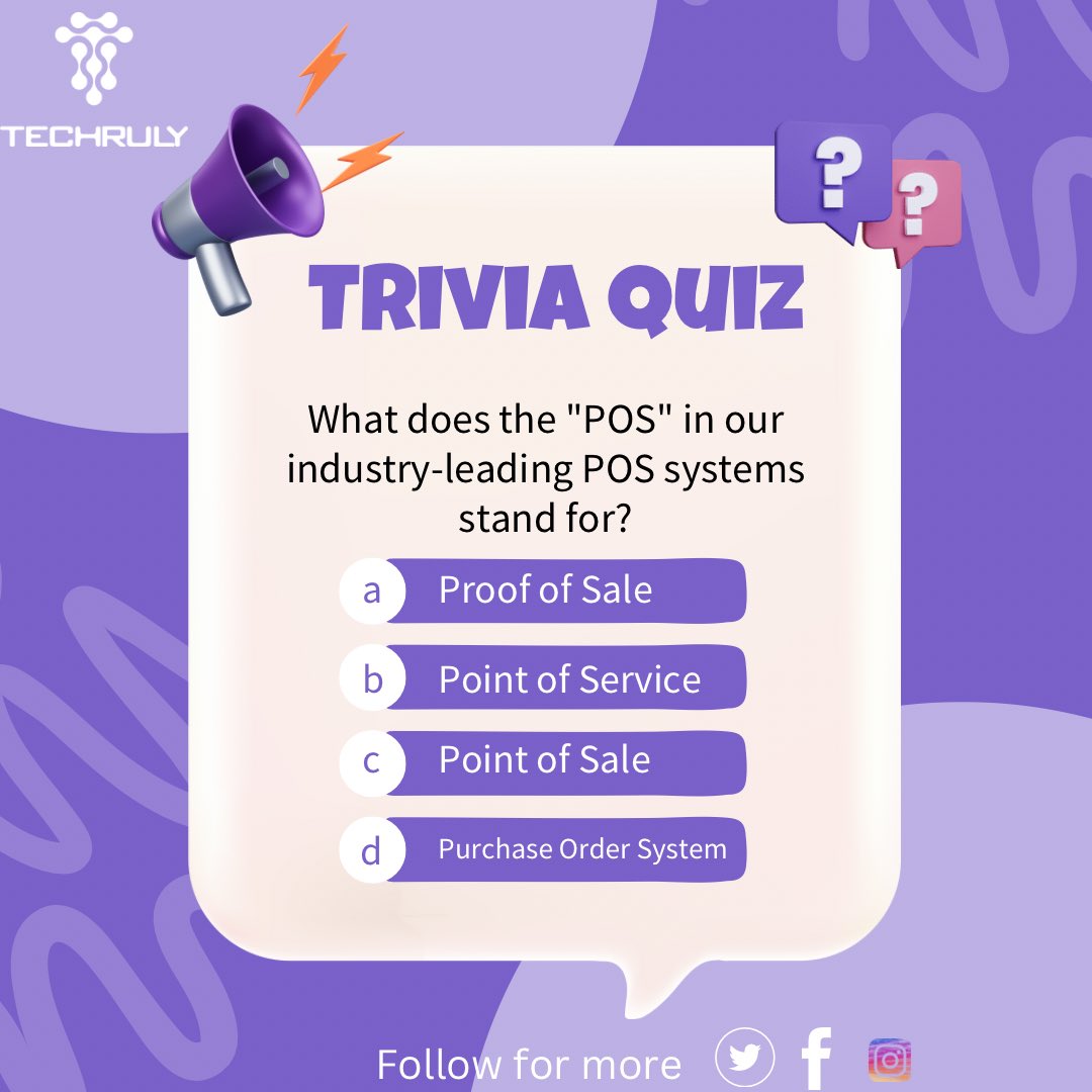 Techrulyy's tweet image. Put your tech knowledge to the test with these trivia questions all about TechRuly’s  innovative solutions. #Trending #trivia #techruly
#renewableenergy #weekendfun