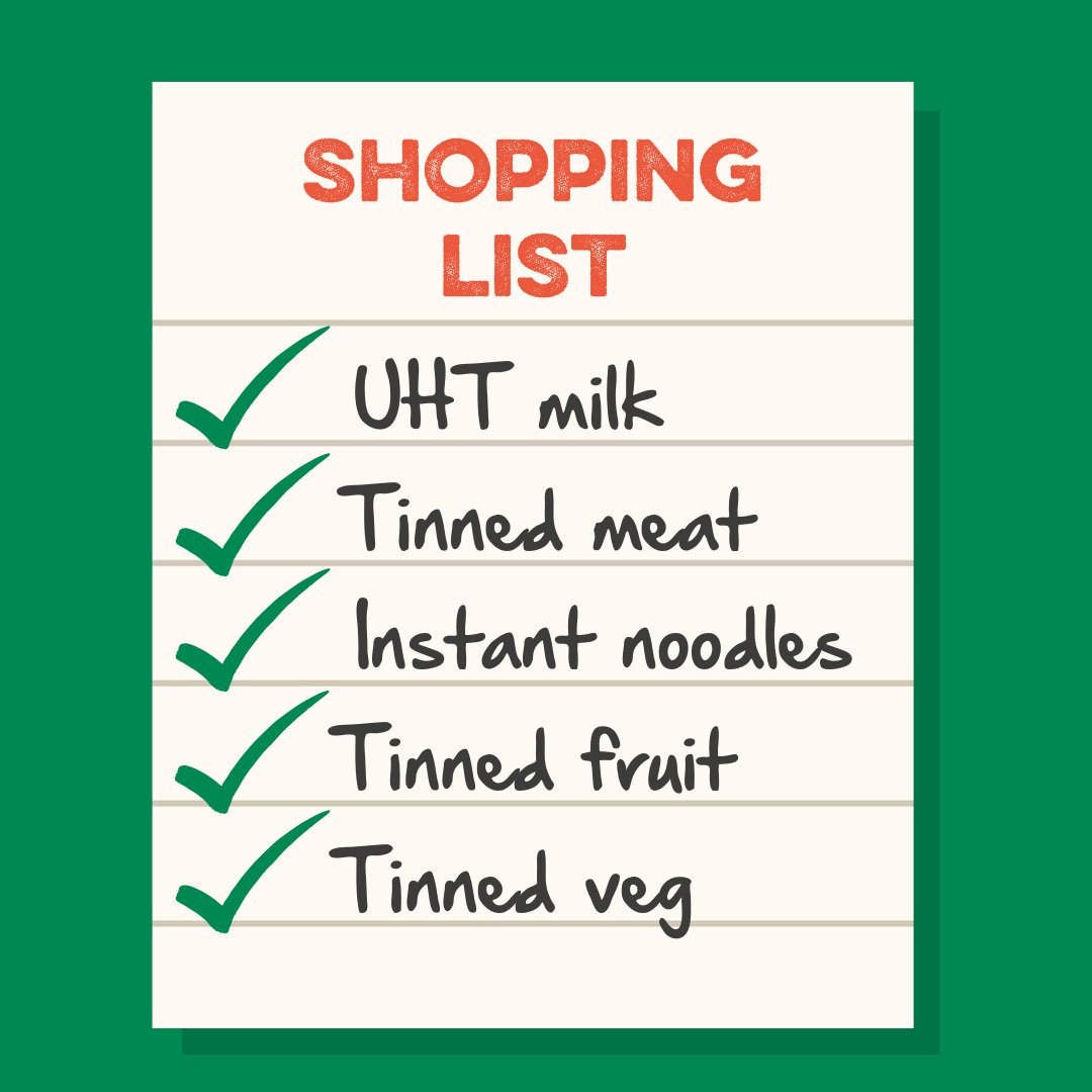 📝 Writing your food shopping list? If you can, please add a few extra items to donate to your local food bank. Every item donated makes a real difference and helps the food banks in our network support people in their communities. 💚