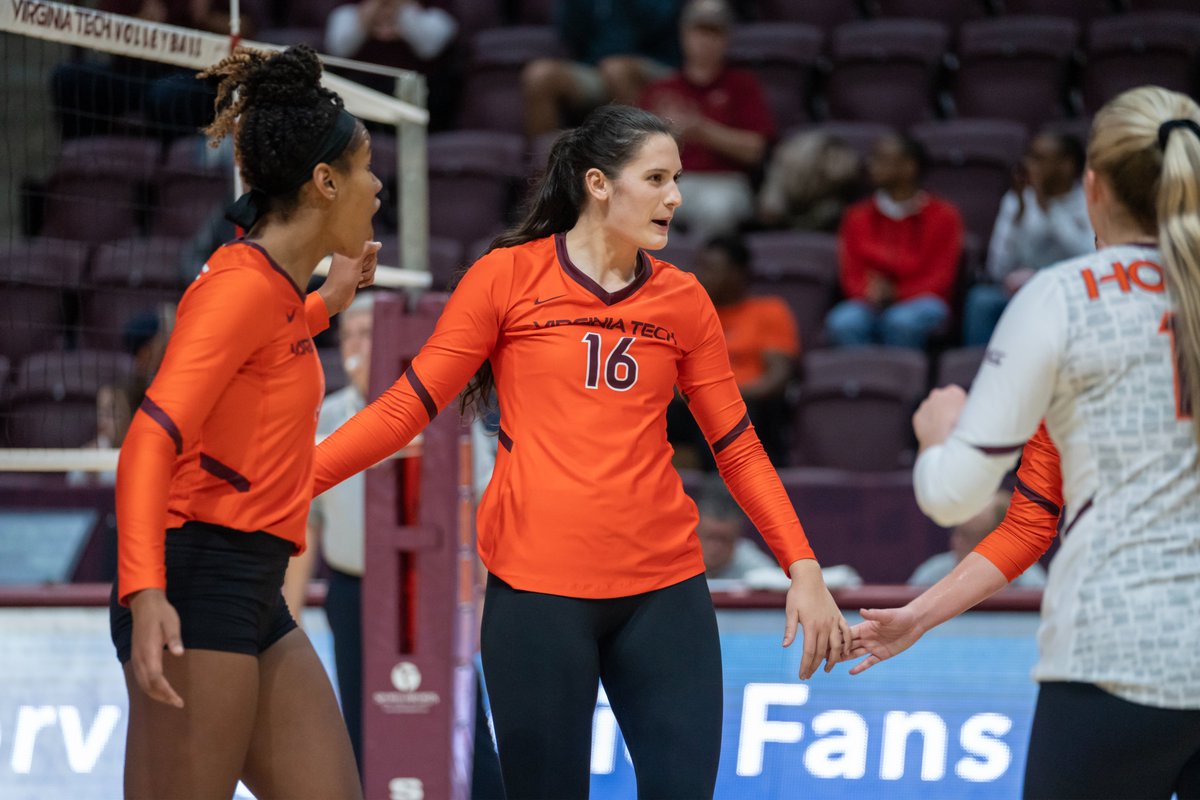 Virginia Tech Volleyball tweet media
