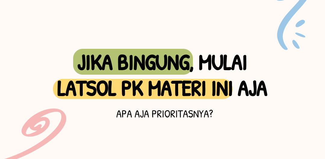 txtambis's tweet image. 🚨BINGUNG LATSOL PK MULAI MATERI APA!

Apa ada yg sedang bingung kalo mau mulai belajar/latsol pk pm dari mana yaa? Soalnya mau mulai fokus ambis!

—MULAI DR 6 MATERI INI