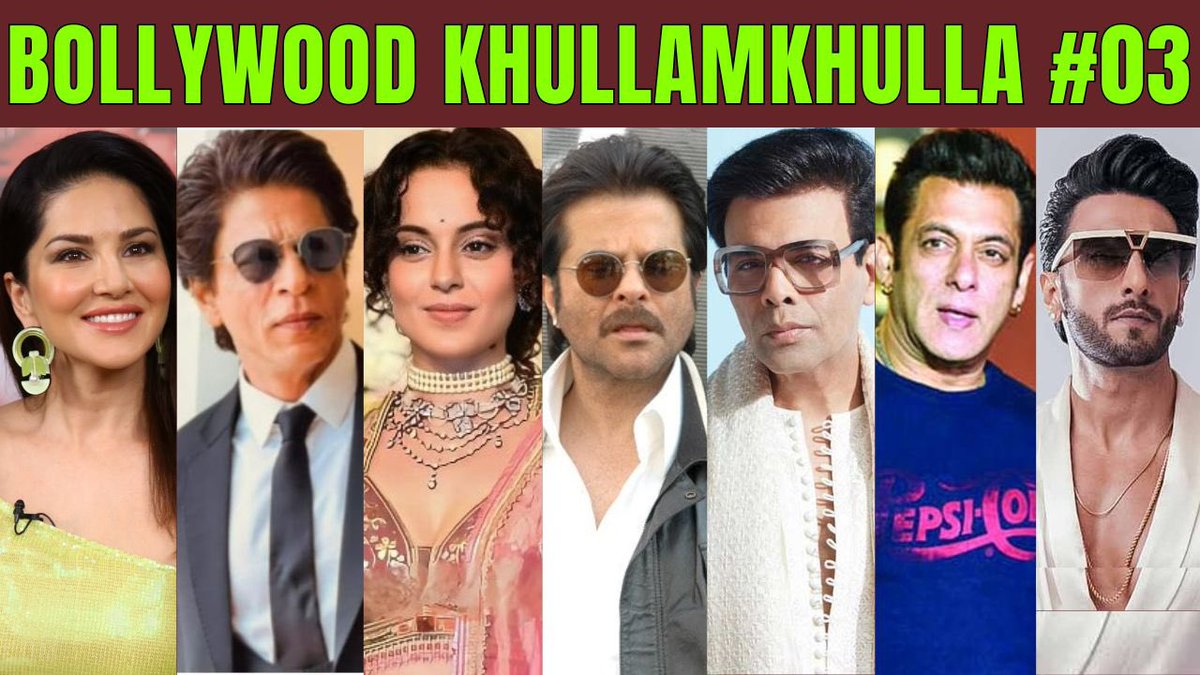 KRK released Bollywood Khullam Khulla episode 03 ! youtu.be/OmblZ9XfSMo?si…