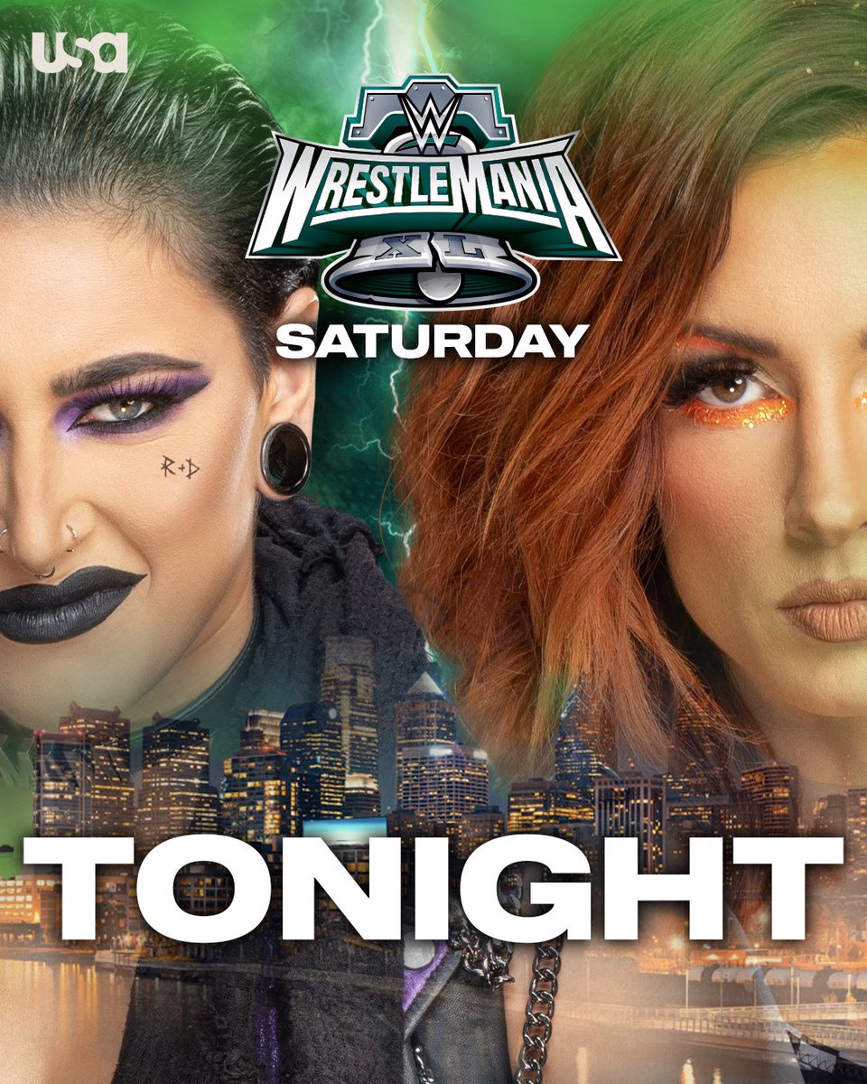 Get your snacks ready, <a href="/WrestleMania/">WWE WrestleMania</a> Saturday is TONIGHT! Stream #WrestleMania at 7E/ 4P exclusively on <a href="/peacock/">Peacock</a>! #WWE