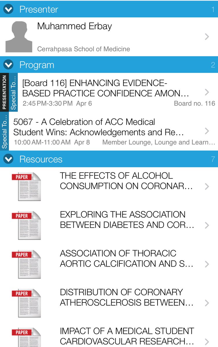 A very good morning from ATL! Super excited for everything happening #ACC24 ! Join me today at 2:45-3:30 pm to see the results from our work about Journal Club among Med Students! #ACCMedStudent @ACCinTouch #research