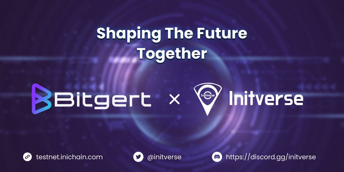 🚀#Initverse is proud to announce a strategic partnership with @bitgertbrise known for its groundbreaking blockchain technology, Bitgert is revolutionizing the crypto space with its low-cost gas fee blockchain, centralized exchange (CEX), and more. By leveraging Bitgert's…