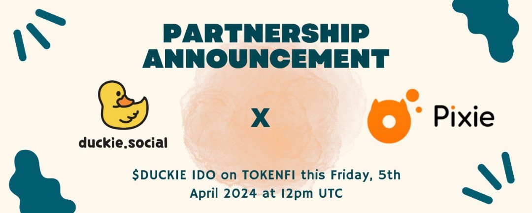 IDO for $DUCKIE, the leading MEME project is launching on TokenFi, and Blast L2 has now officially started! Check it out through the link below! lp.tokenfi.com/en//0x16F87217…