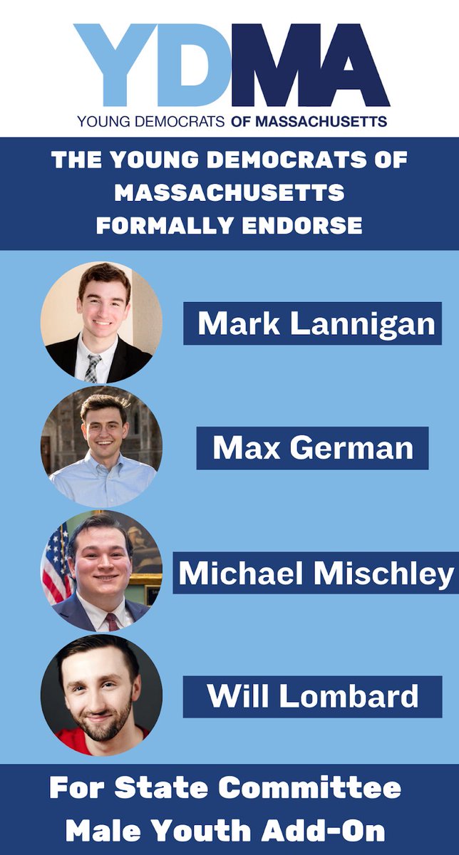 Honored to receive the endorsement of @MAYoungDems for @MassDems State Committee!
