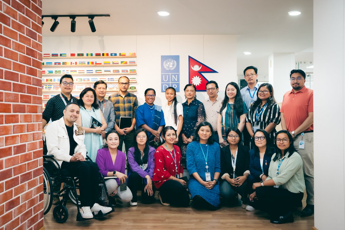 Meet Anita, a remarkable 17-year-old from Sindhuli, who stepped into the role of Resident Representative at UNDP Nepal. With guidance from @Ayshaniee, she explored @UNDPNepal's work areas & emphasized inclusivity. #GirlsTakeOver #GirlsGetEqual #StormingTheNorms