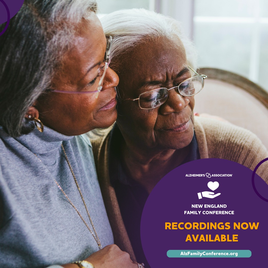 New England Family Conference Recordings are now available! Visit alz.org/manh/events/fa… learn more and view the recordings.