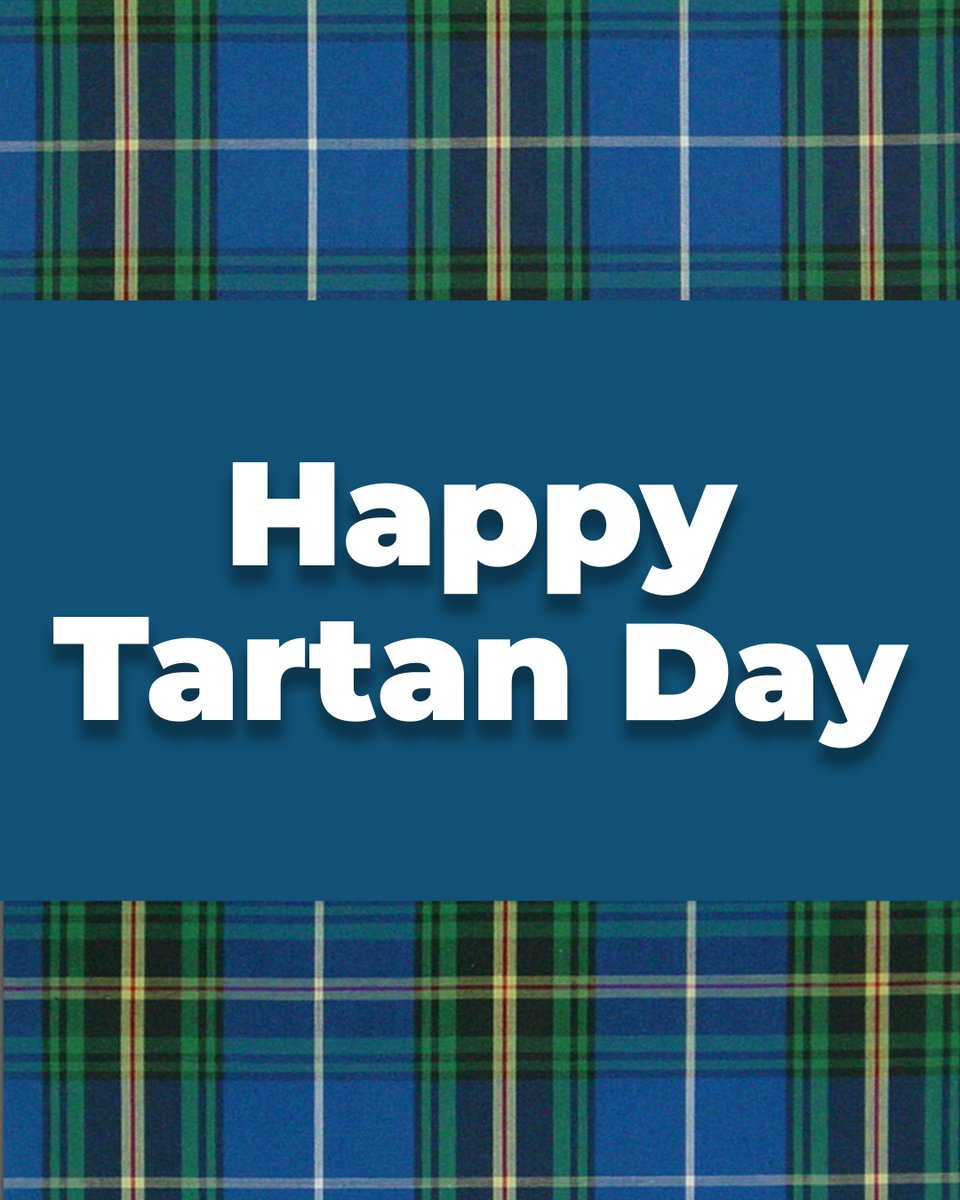Happy Tartan Day Nova Scotia!