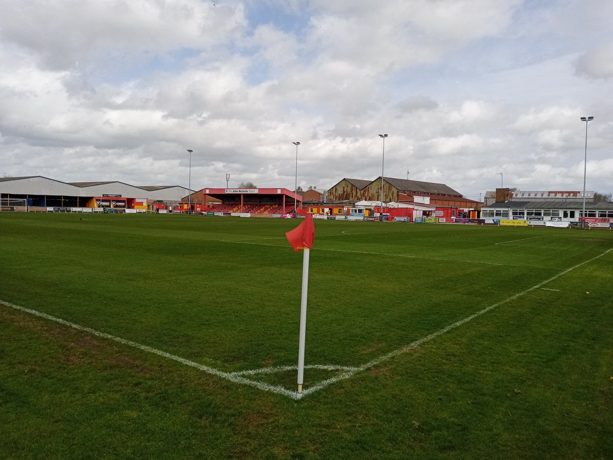 An away day to Banbury. 💪 #UpTheLynn 💙💛