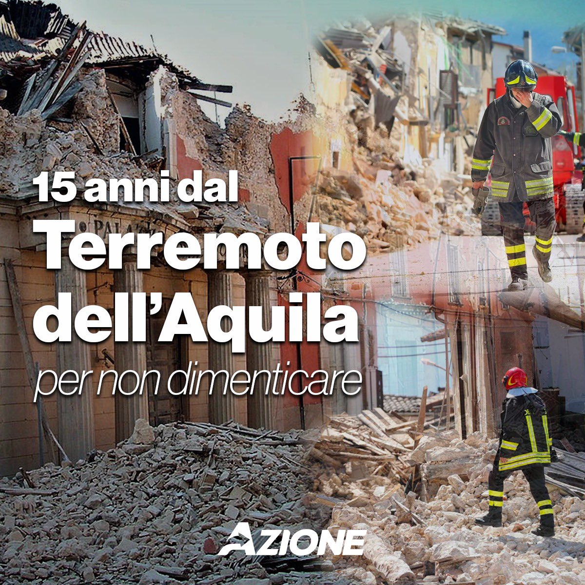 Oggi ricordiamo i 15 anni dal devastante sisma all'Aquila, che strappò 309 anime alla vita. Un giorno inciso nella memoria collettiva, che ha rivelato l'incredibile resilienza degli abruzzesi, pronti a ricostruire e rinascere dalle macerie. #6aprile #6aprile2009