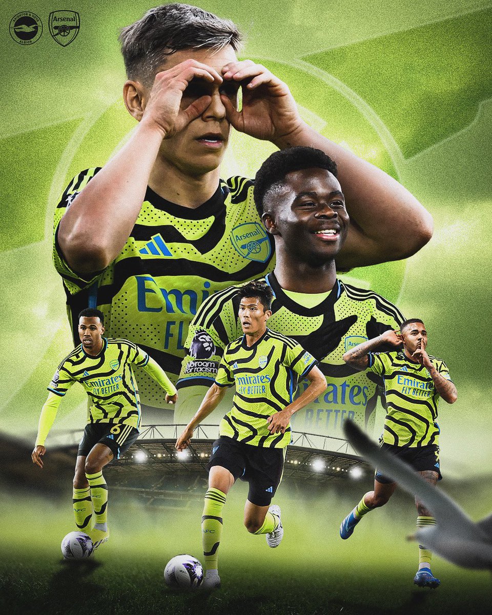 now_arsenaI's tweet image. Away at Brighton is never easy, but if Arsenal want to go on and win their first league title in 20 years then they’ll need to go to these grounds and win from now until May.

I believe. Do you? #afc