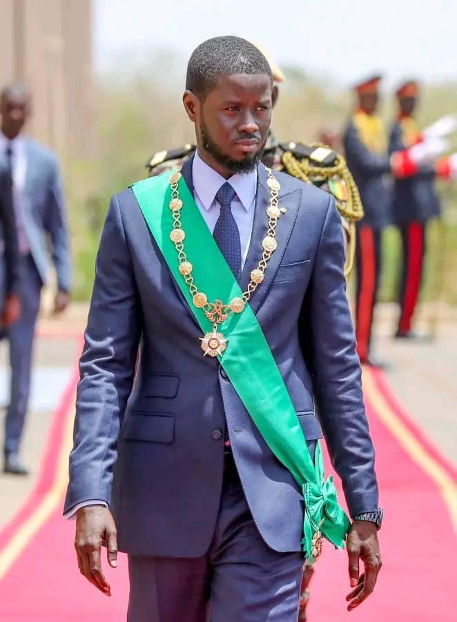 Congratulations to His Excellency President Bassirou Diomaye Faye from Senegal. This is a clear example to our youths in Sierra Leone. Stay focus and continue to have a dream that will make you, your family and your nation proud of you. @DiomayeFaye well done my brother…