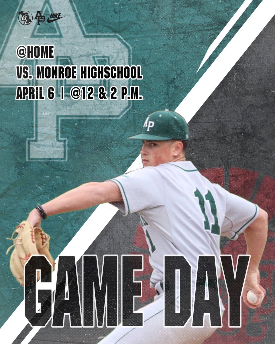 The time has finally come!! IT'S GAME DAY‼️‼️‼️ Come out and support the Jags today as they take on Monroe High School in their first double header of the season. #ROLLJAGS
📍Jim Gulliver Field
🗓️April 6
⏰12 &amp; 2 P.M.