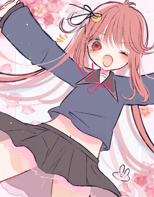 4月!うーちゃんの季節でぇ～す! #艦これ #卯月 