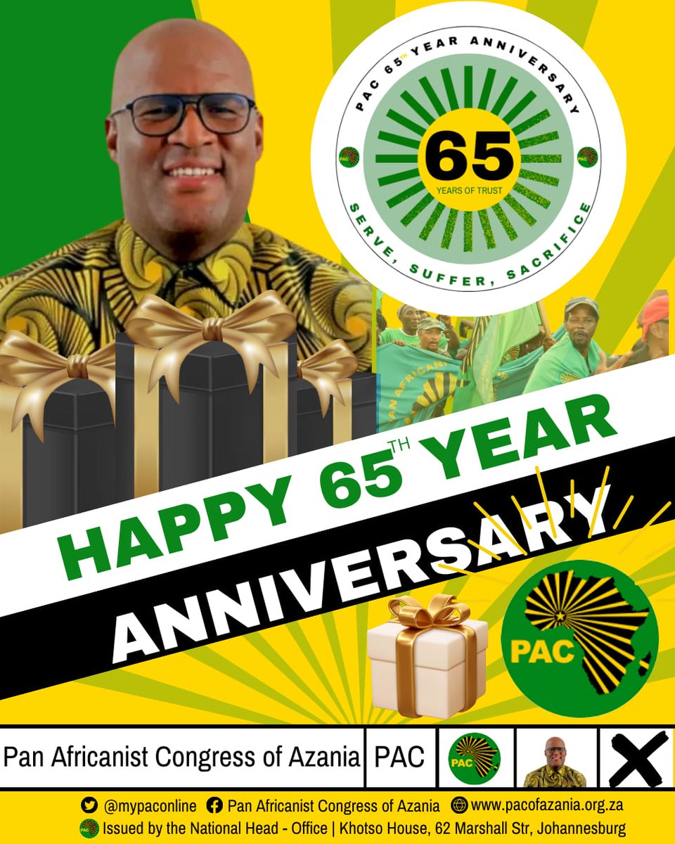 Decades on, the struggle for true liberation continues. The Pan Africanist Congress of Azania remains steadfast in its mission for justice and the return of the land to its rightful owners, the African people. Our journey is far from over. #Liberation #LandReturn #PAC