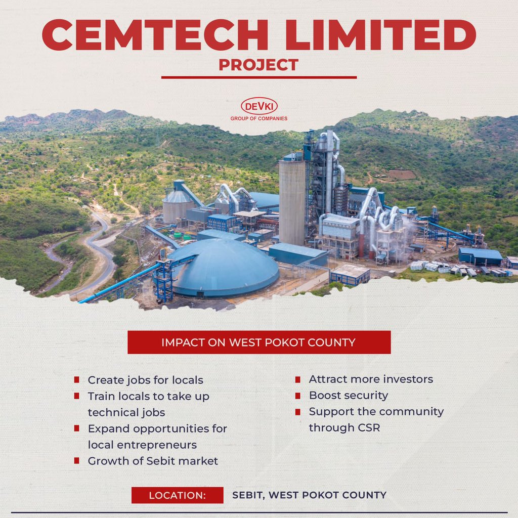 Total_dadoic's tweet photo. Cementing partnerships for progress: The Devki Group collaborates with local stakeholders to drive sustainable development in West Pokot County.
Devki Empowers
#CemtechLaunch https://t.co/f0h1W3Cm8v