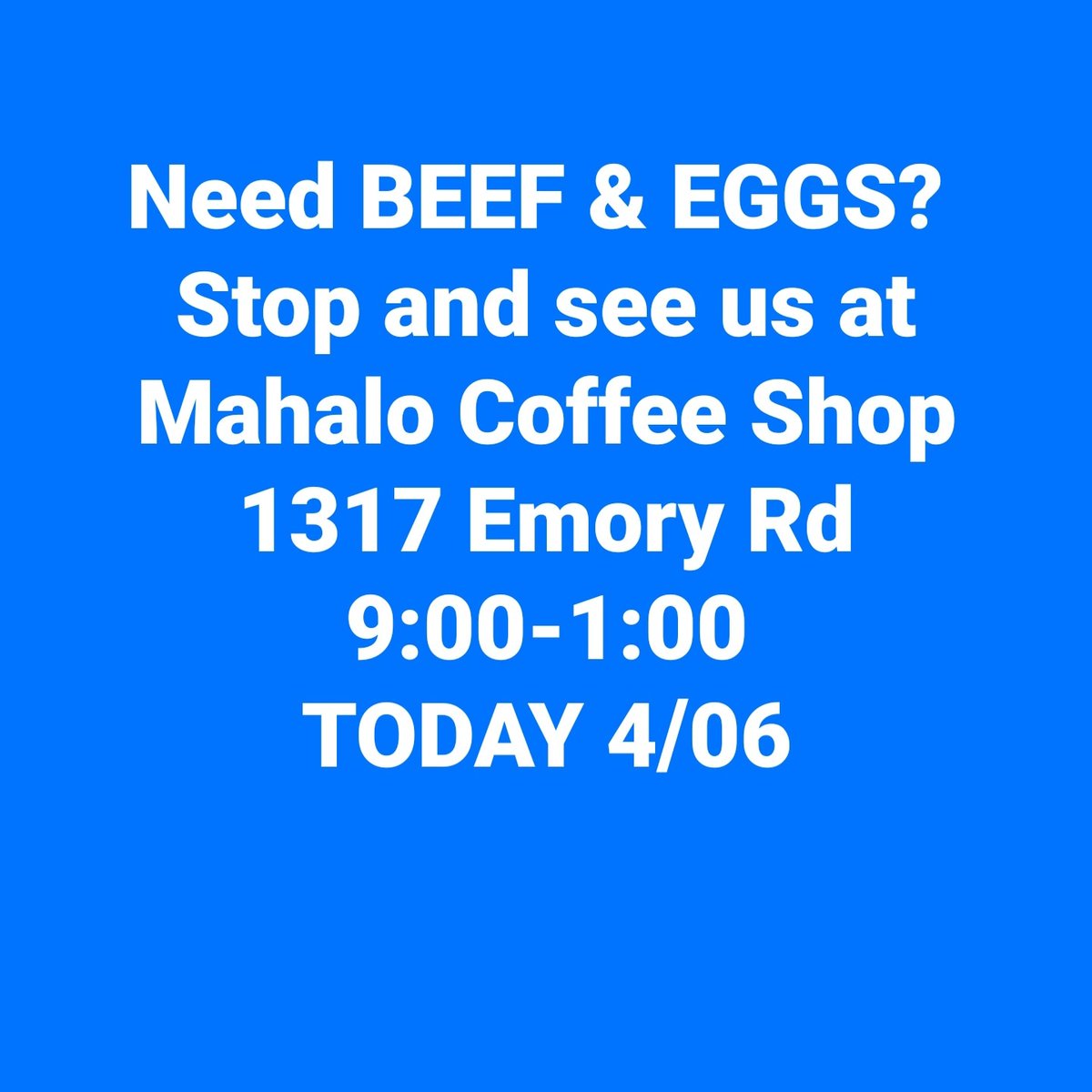 MitchellBeef's tweet photo. Coffee, beef, eggs? Sounds like a great start to the day. https://t.co/Ma68b17k9V