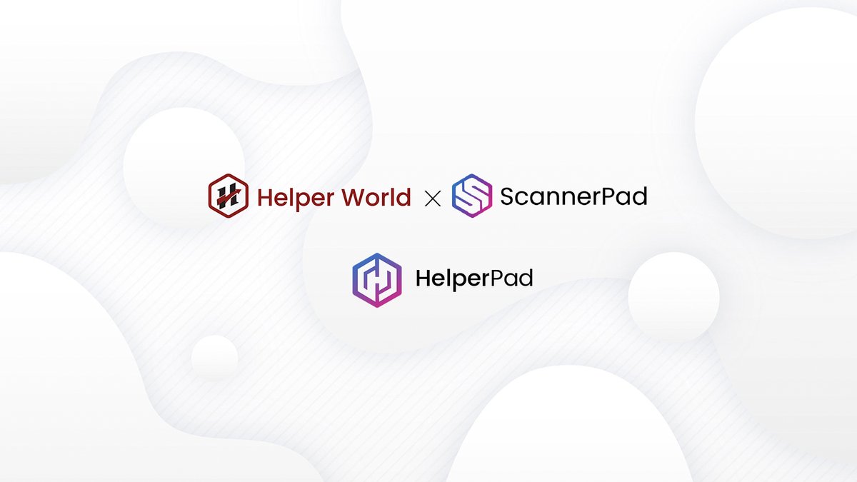 Helper_Pad's tweet photo. 🎉 Big Announcement! 🎉
@helper_token Ecosystem is taking over ScannerPad, and we're thrilled to announce the rebranding as HelperPad! 🌟

As we embark on this new chapter, expect even greater opportunities, enhanced features, and a renewed commitment to your investment success. https://t.co/gFgyIv53ll