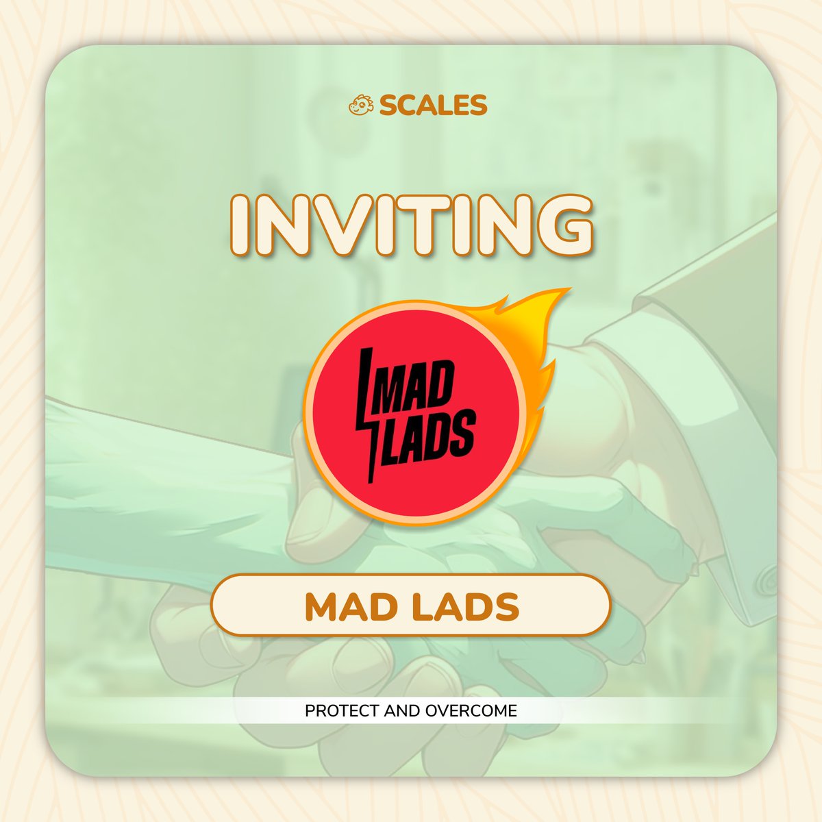 We would like to formally invite the @MadLads community to join SCALES on our ventures in wallet security💚 Join our Discord now to get Protected and secure your $SCALES airdrop