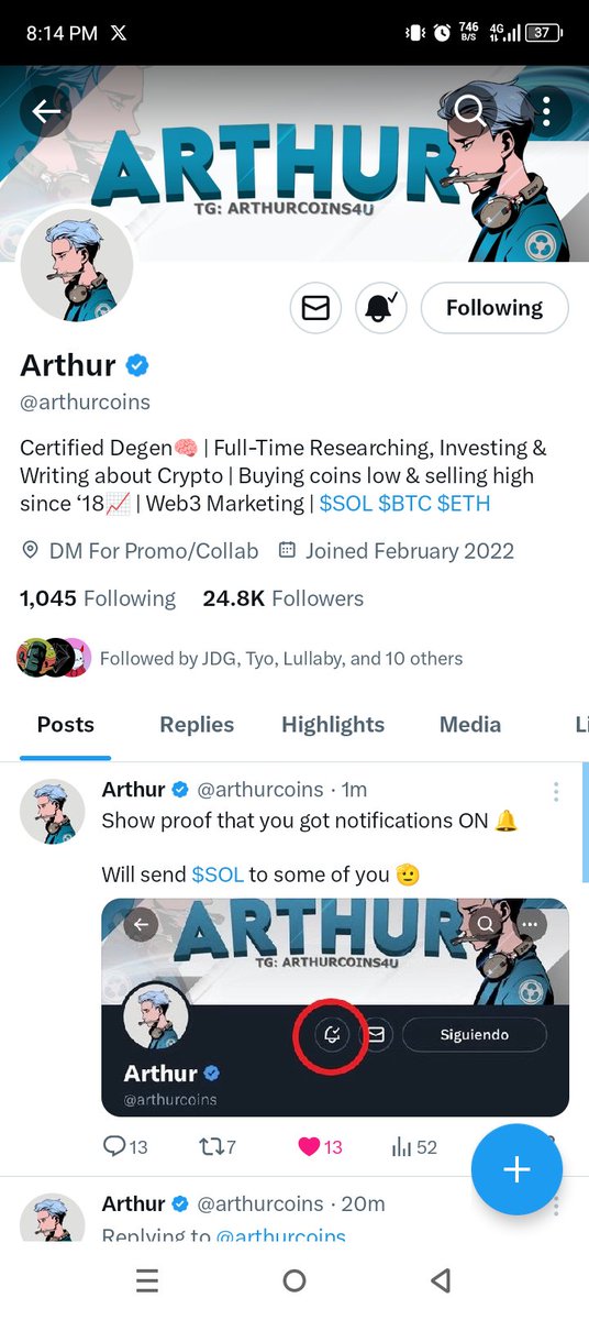 JheykD's tweet photo. @arthurcoins I wouldn't get reply this so fast if wasn't follow you https://t.co/et8AjnZKt1
