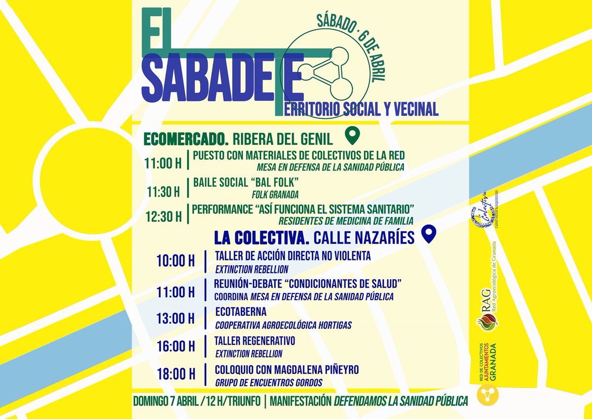 ¡Pasate por la Ecotaberna en <a href="/CVAlacolectiva/">La Colectiva</a> a probar nuestras maravillosas tapassss!
🥦🥬🥕🧄🌱