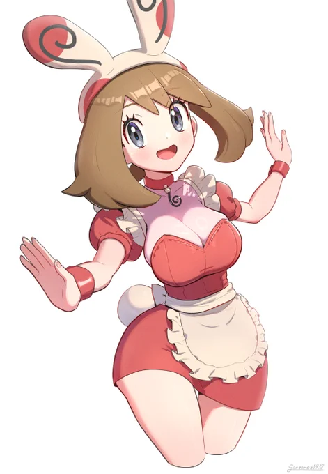 ポケモン女主バニーシリーズ その4パッチールバニーのハルカちゃん 