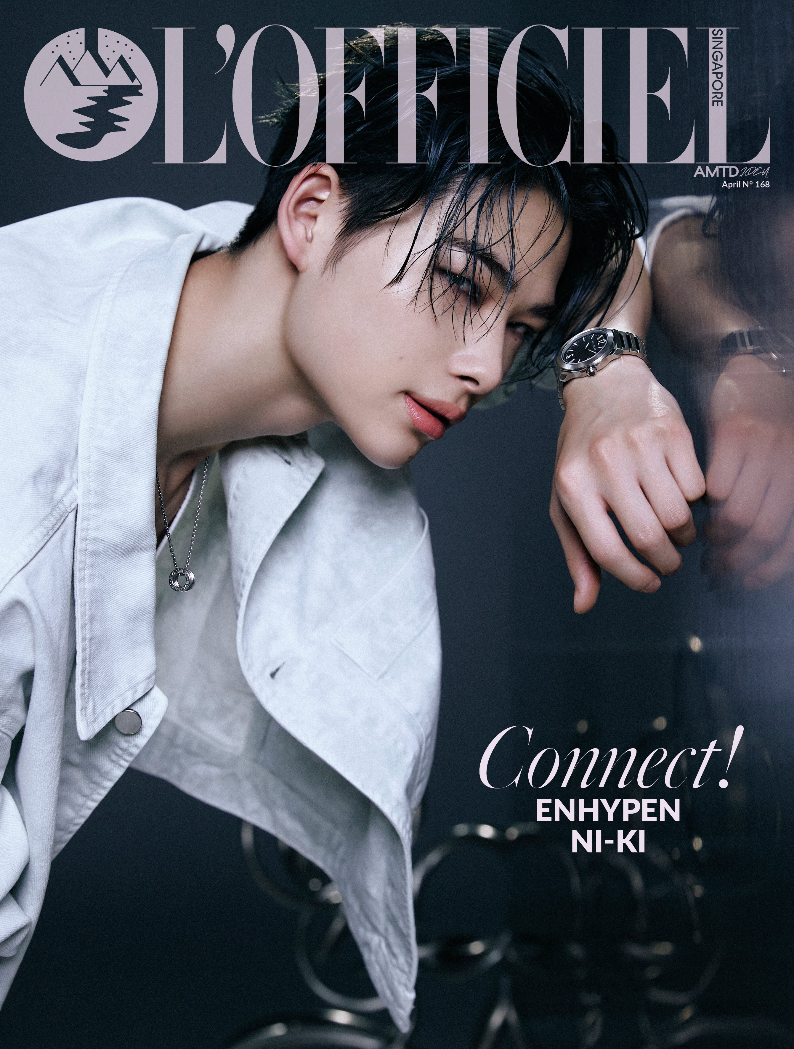 ENHYPEN LOFFICIEL Singapore ニキ　ジョンウォン Weverse ENHYPEN Image - ENHYPEN JUNGWON & NI-KI <L'OFFICIEL