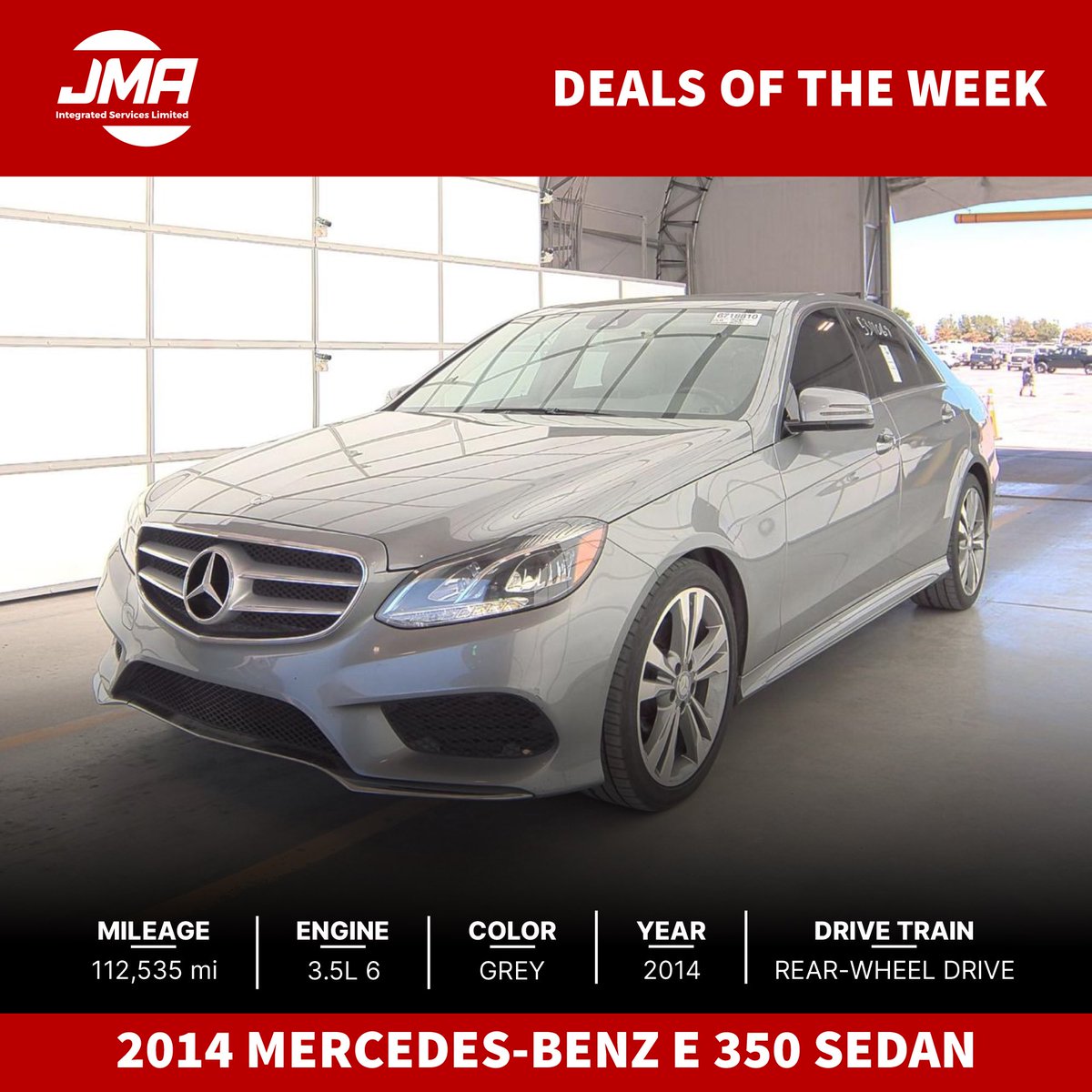 jma_autos's tweet photo. End of the week deal‼️
Own this 2014 Mercedes E350 sedan with your trusted Autobroker directly from the USA, total landing cost to your doorsteps for 17 Million. 

Bid/Sale date: 08/04/2024

Save more and enjoy convenience when you buy from our autobrokerage services. https://t.co/N8z7qcQIdu